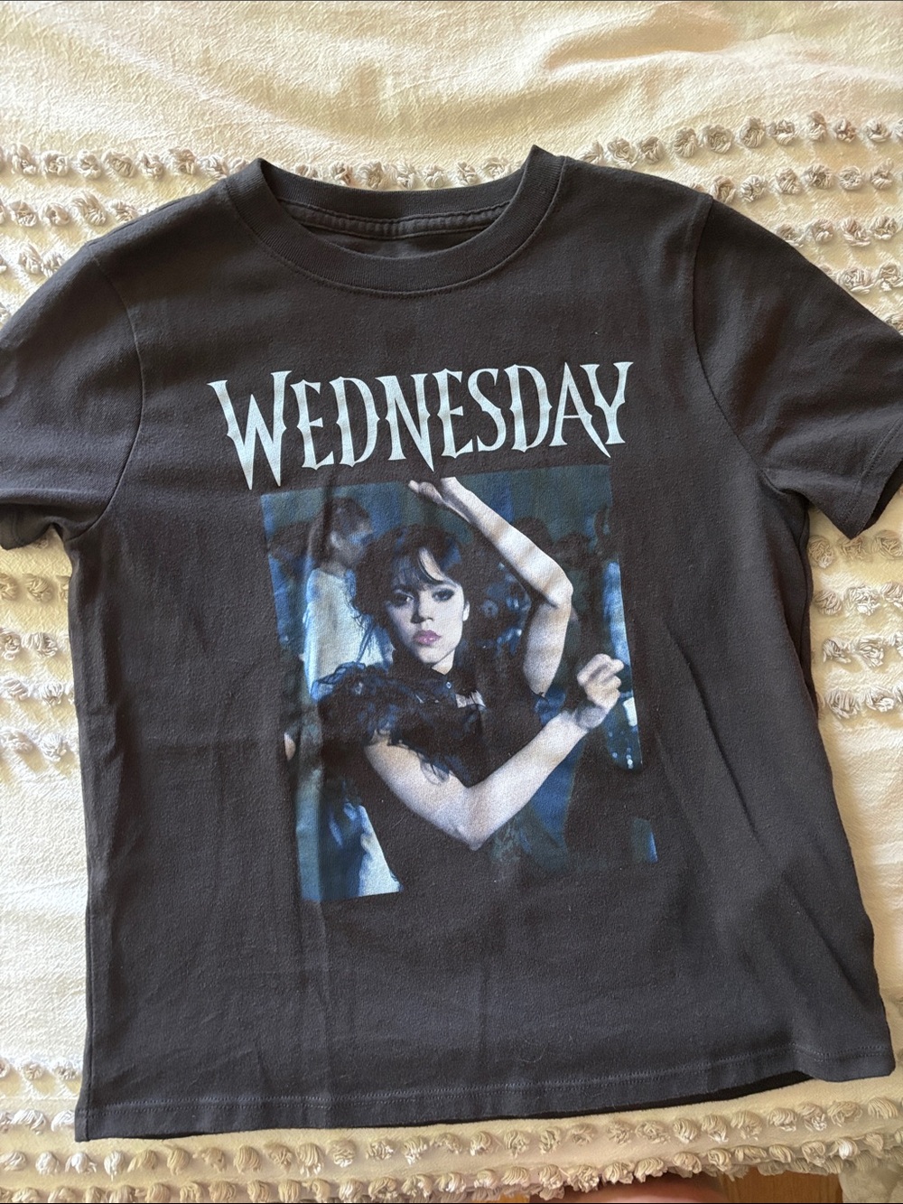 abercrombie kids Black 'Wednesday' Photo Graphic Tee